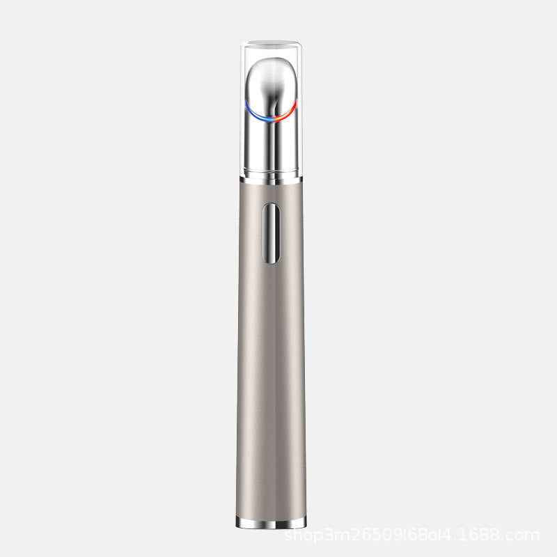 Electric Eye Massager with Cream Infusion, Lifting Firming, Fine Line Reduction, Ion Light Therapy, Beauty Eye Pen