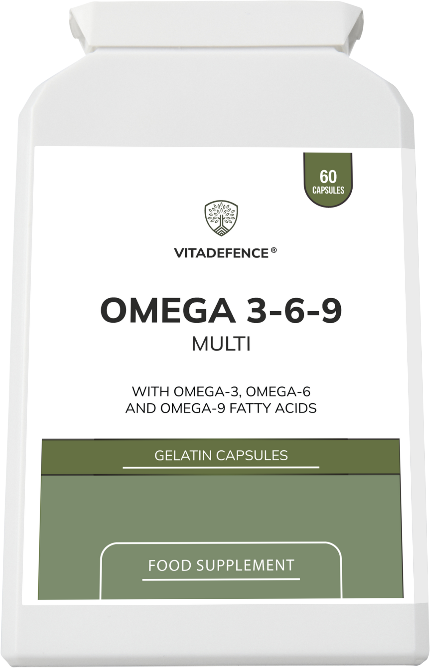 Omega 3-6-9 Multi — 60 Gelatin Capsules