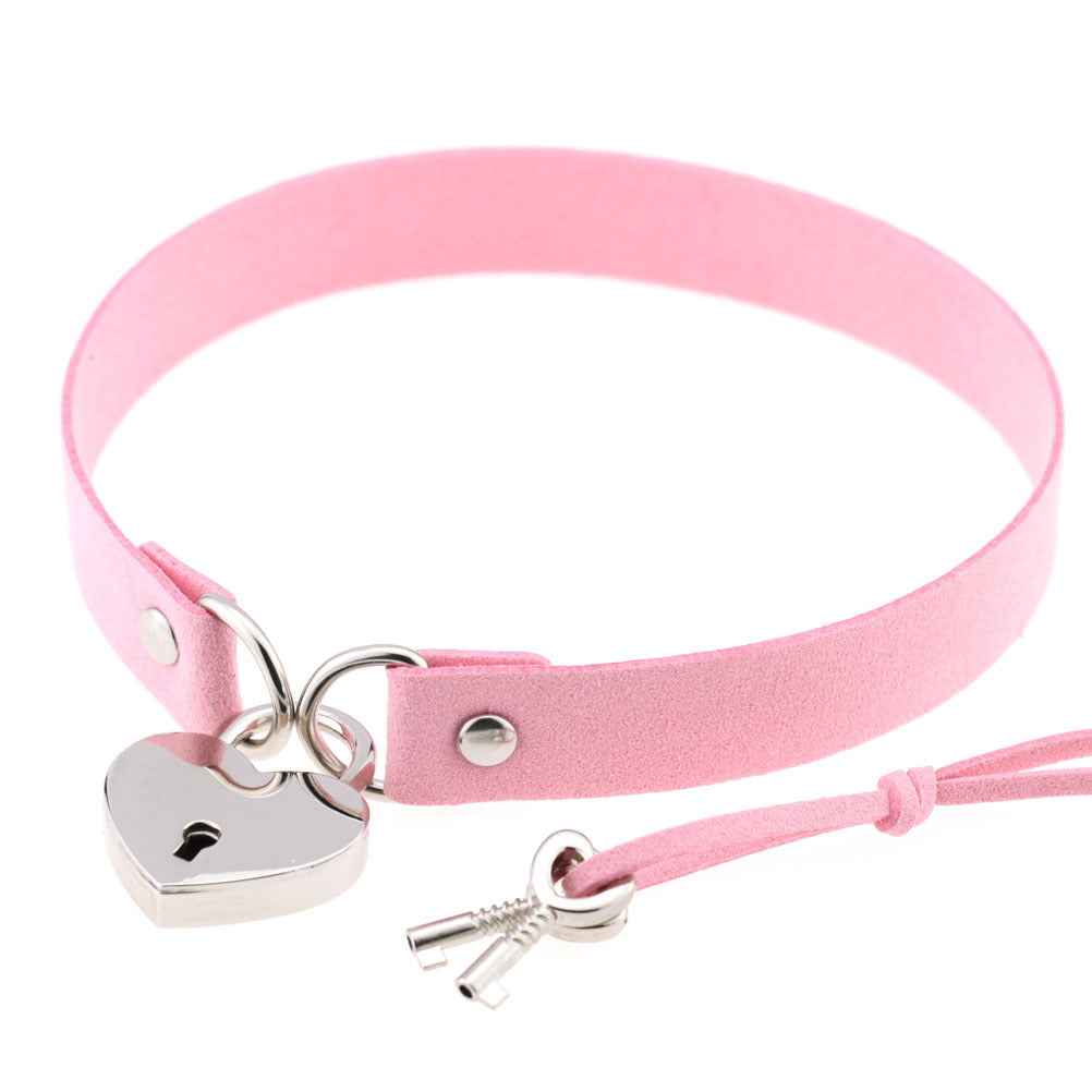 Love Lock Sexy Collar Ball Sex Toy Collar