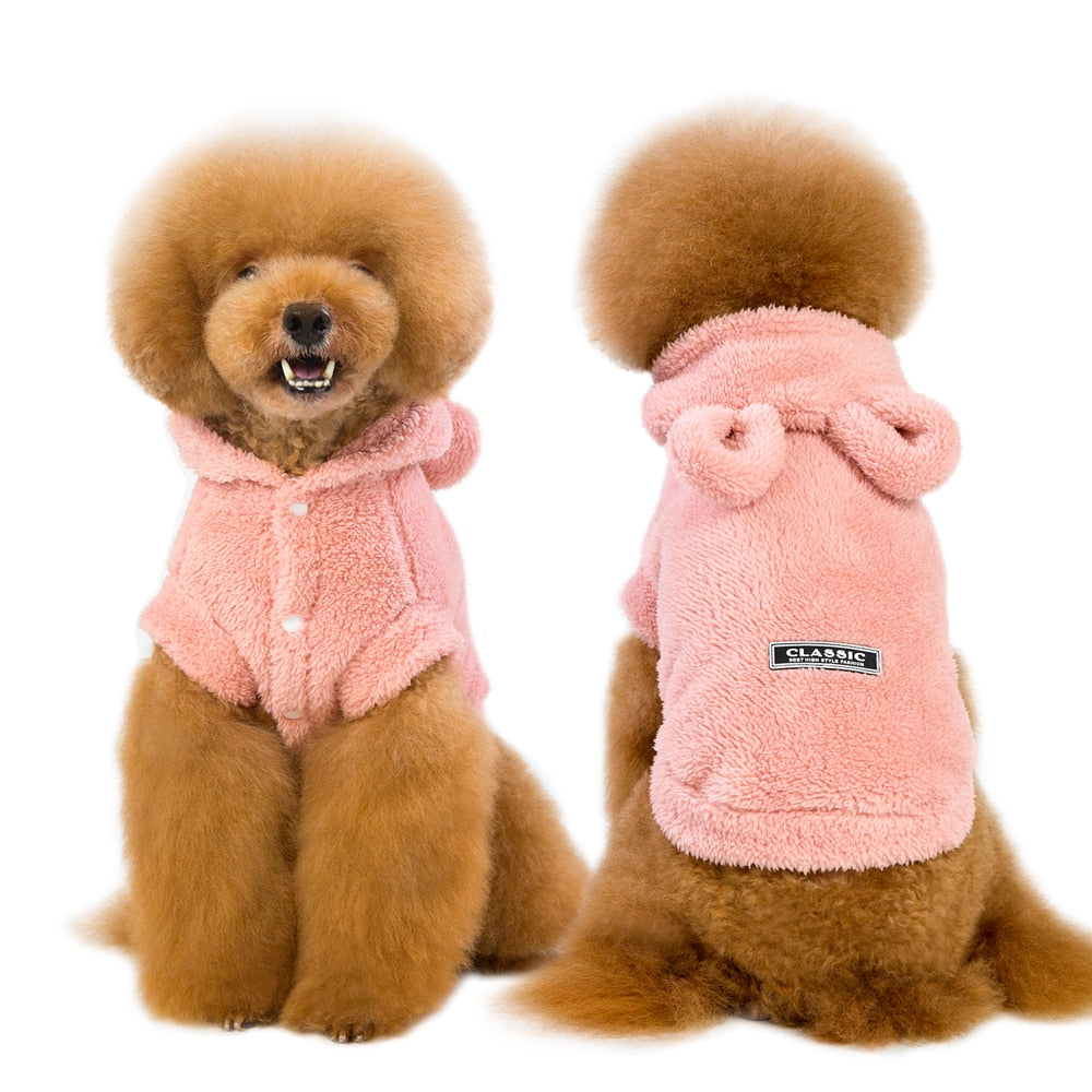 Warm Winter Pet Coat Jacket for Small & Medium Dogs and Cats