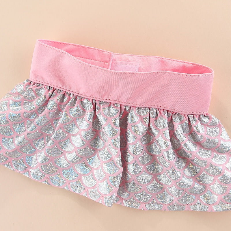 Summer Pet Clothing Pet Bikini Set Swimwear Teddy Beach Puppet Cat and Dog Clothing Pet Swimwear