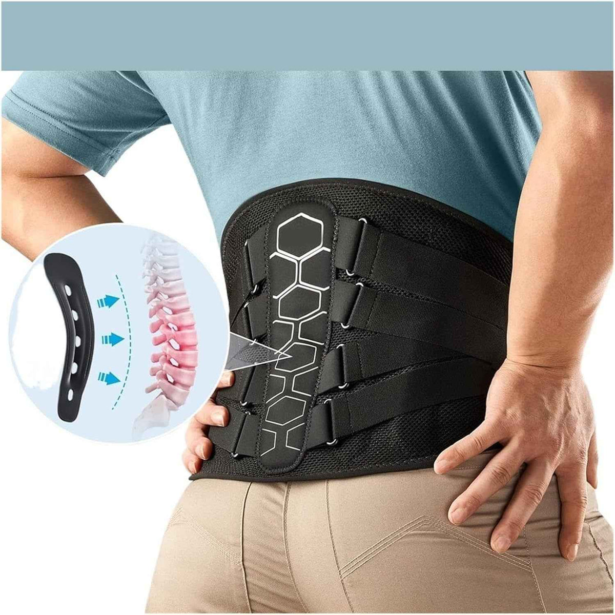 Waist Support Belt for Men and Women, Badminton Basketball Sports Waist Belt, Fitness Running Training Abdominal Belt,