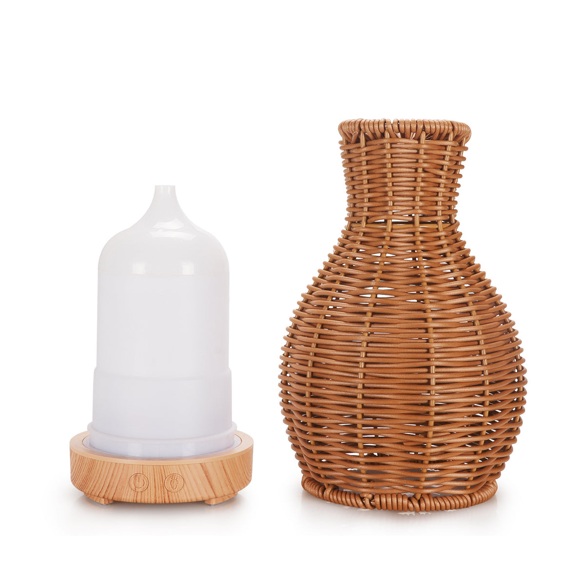 Rattan Hollow Humidifier Portable Air Fragrance Machine Small White Fragrance Machine Spray Hydration