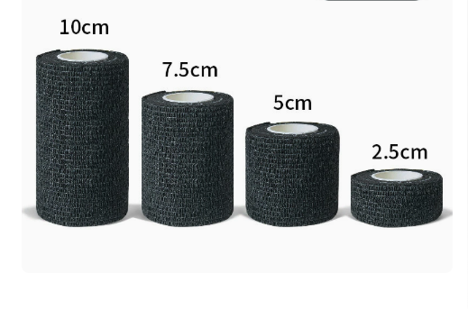 Self adhesive elastic bandage wound dressing bandage roll exercise training finger protection pressure breathable elastic gauze
