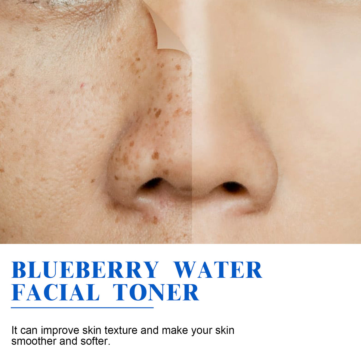 HOYGI Blueberry Facial, Care Facial Skin Deep Cleansing Anti-Wrinkle Skin Care Essence Beauty Brightening Cream