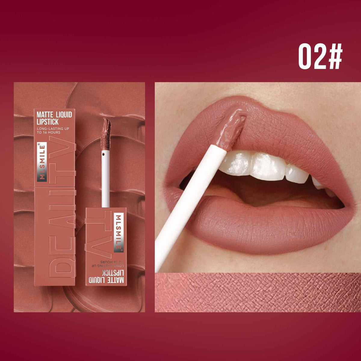 Non stick cup lip gloss matte liquid lipstick