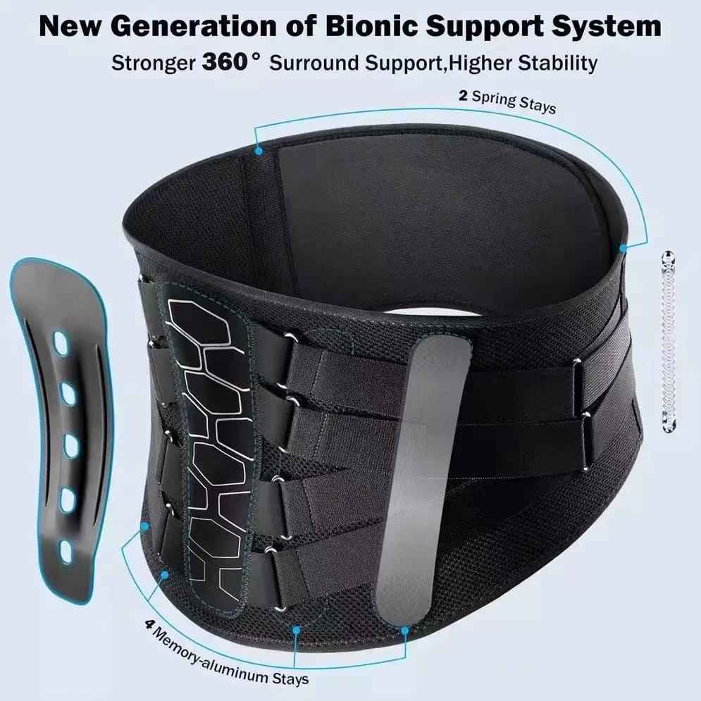 Waist Support Belt for Men and Women, Badminton Basketball Sports Waist Belt, Fitness Running Training Abdominal Belt,