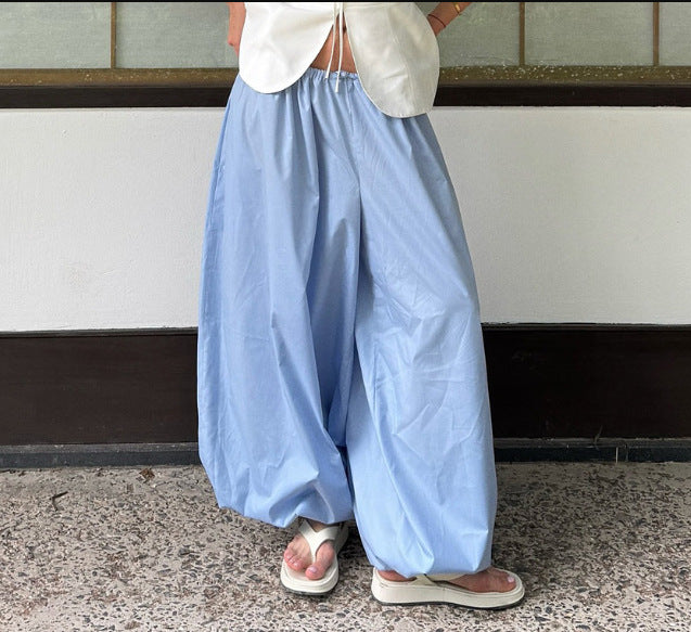 Casual sports lazy balloon shaped pants