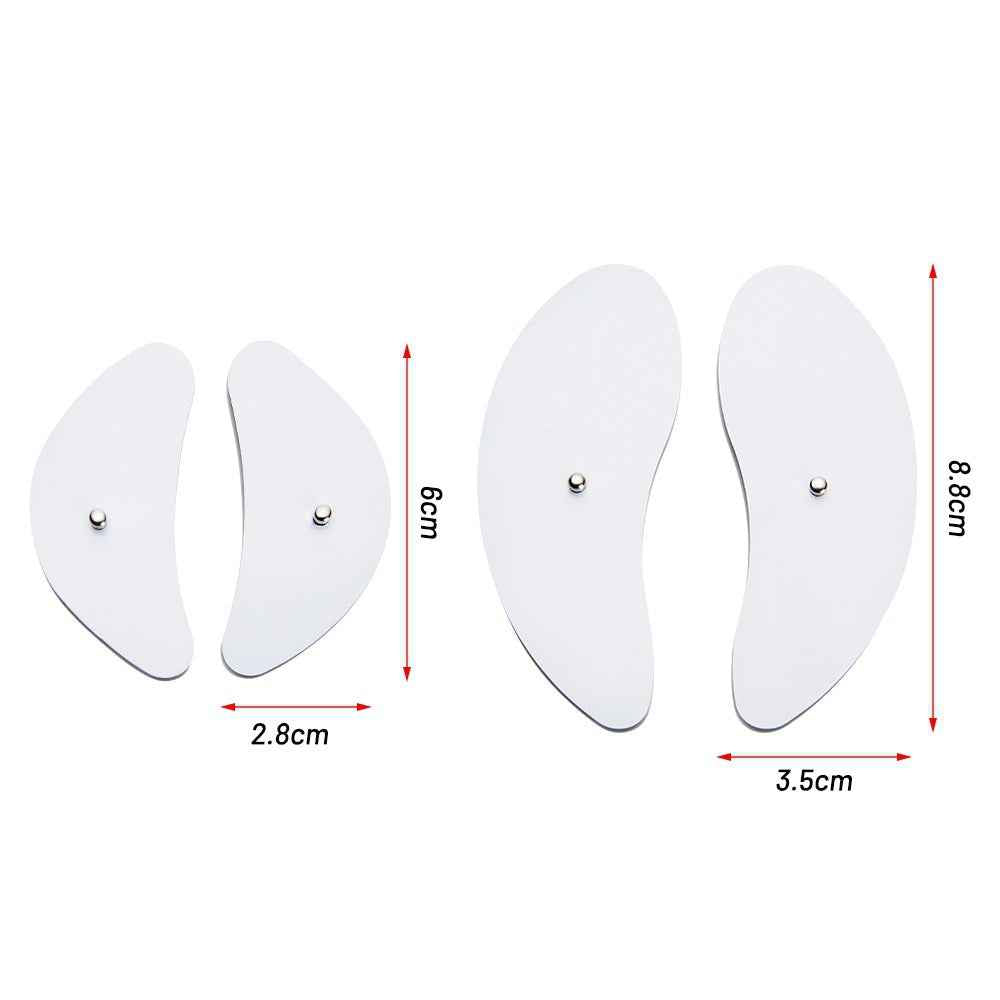 V-Shape Face Wrinkle Reduction EMS Facial Massager with Low-Frequency Pulse, Crescent-Shaped Beauty Device with Remote Control