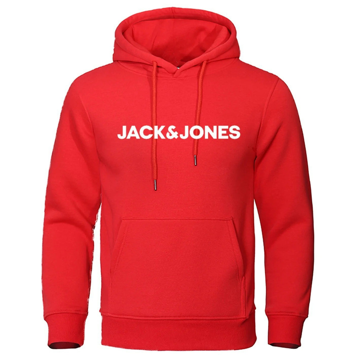 Hooded Printed Sweatshirt Men Fleece Warm Jacket Casual Hoodie Clothing