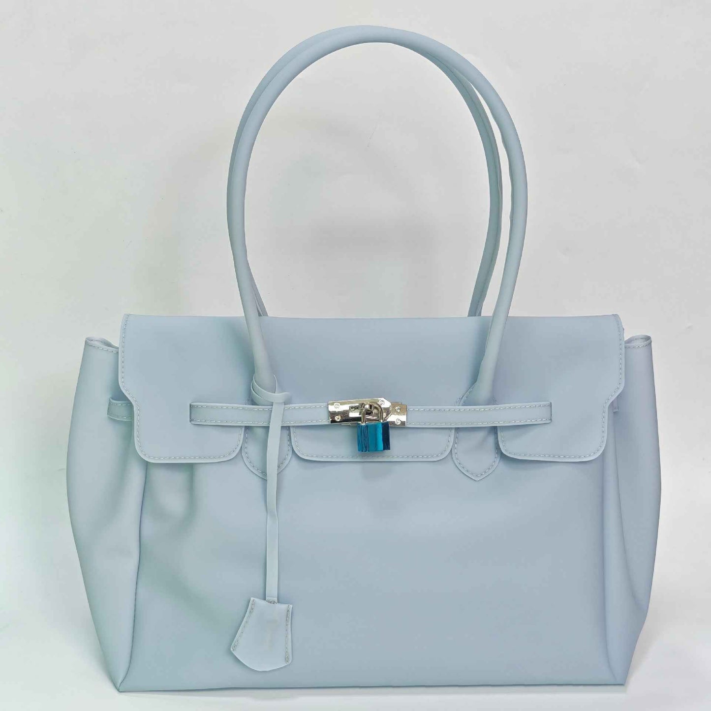 Jellyfirkin New Summer Style Kiiikiii Jelly Tote Shoulder Bag Large Capacity Underarm Bag