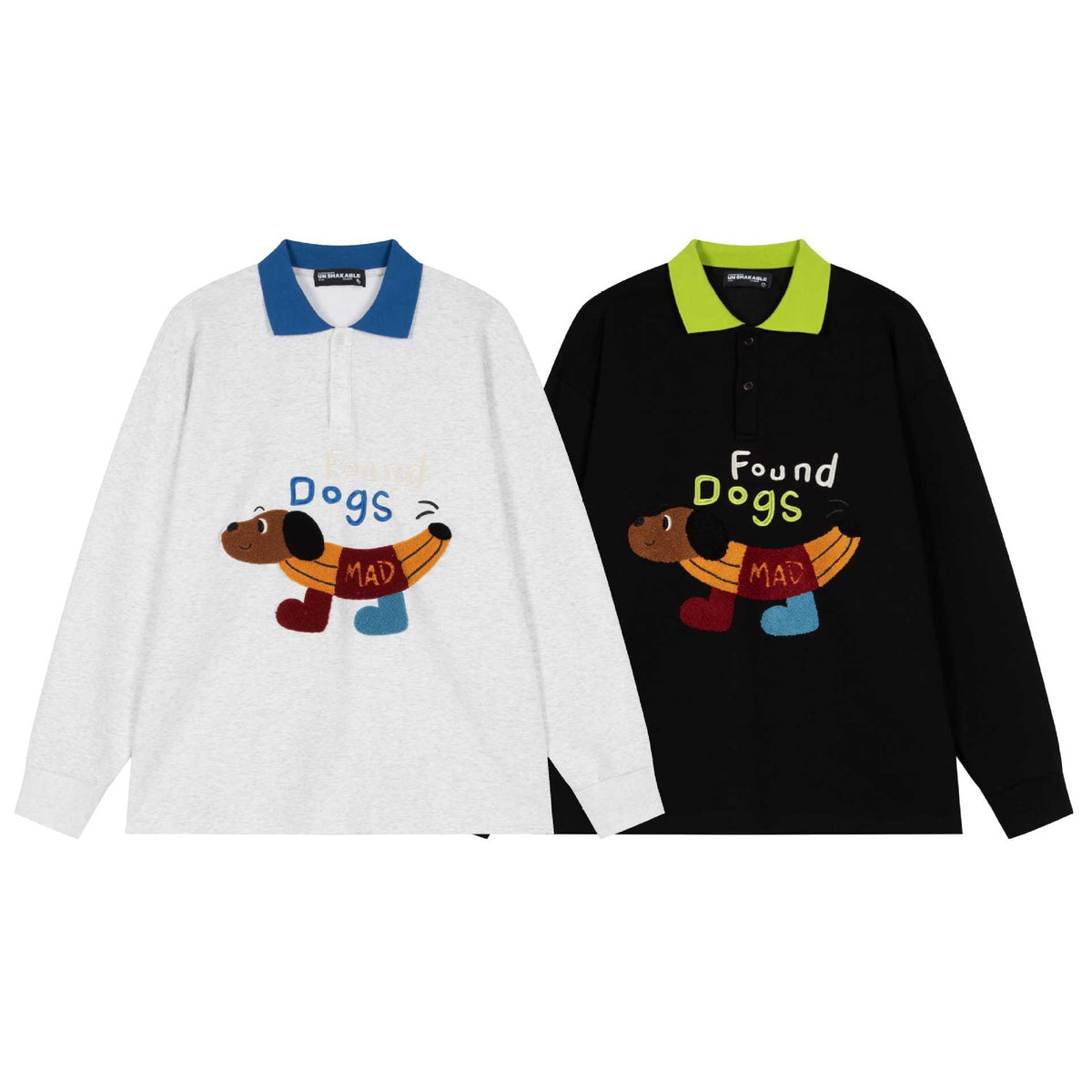 Plush dog design hoodie