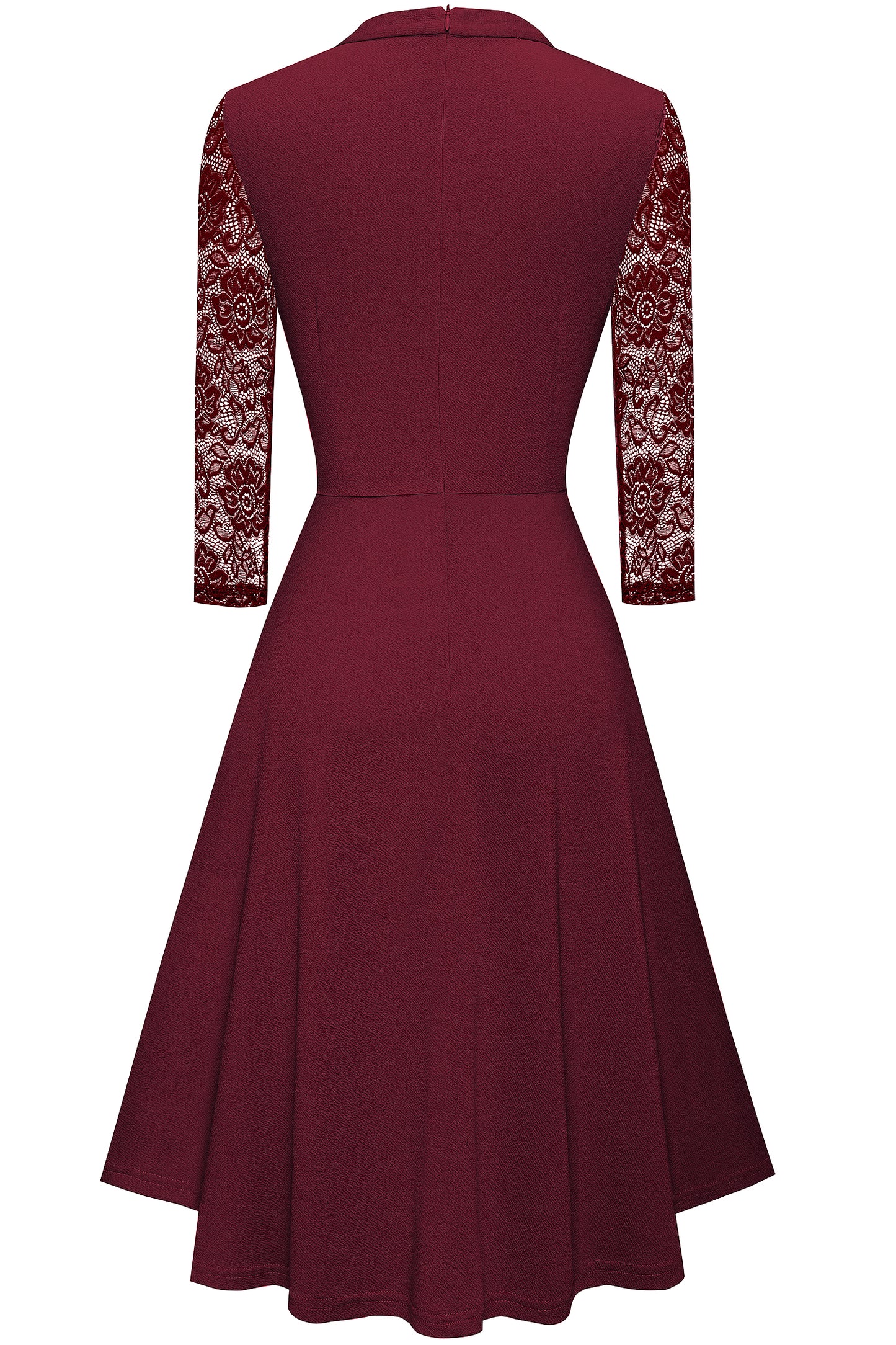 Stand up collar dress, Amazon's best-selling OL commuting big swing A-line skirt