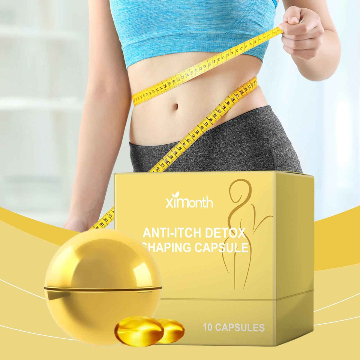 Ximonth Feminine Care Capsule Care For Women's Body Hydrating And Moisturizing Skin Care Beauty Care Essence