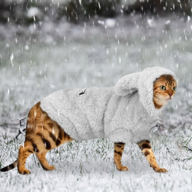 Warm Winter Pet Coat Jacket for Small & Medium Dogs and Cats