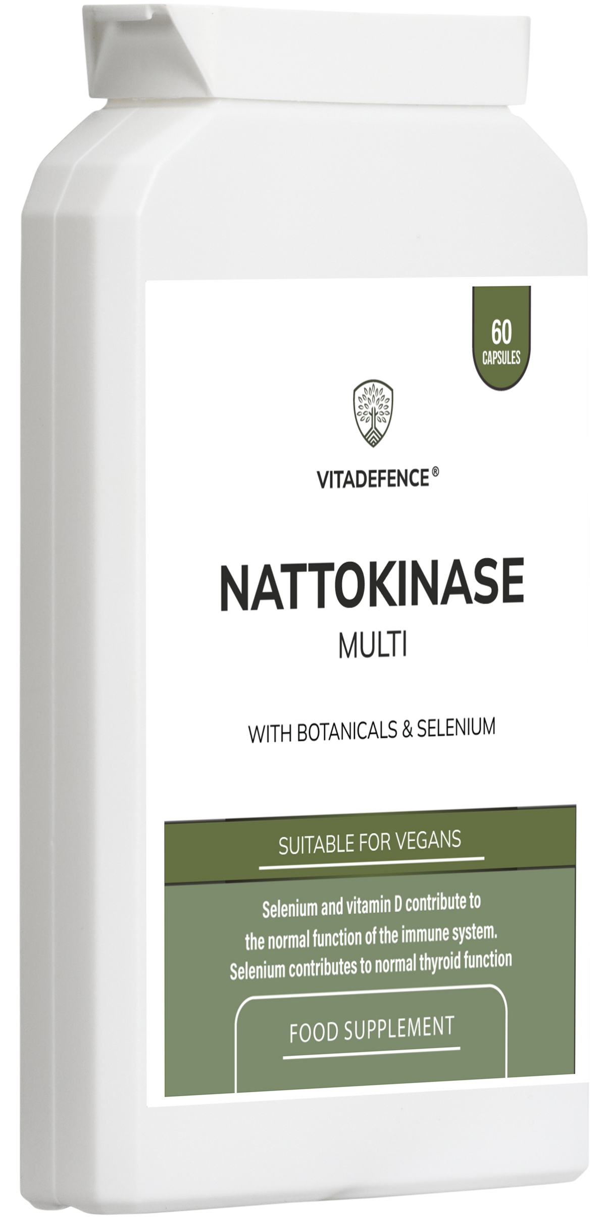 Nattokinase Multi | With Vitamin D3, Selenium & Botanicals – 60 Capsules